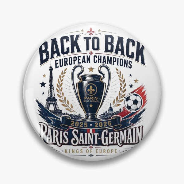 Item preview, PSG Back To Back Champions Graphic Soccer Fan Gift designed and sold by SabrinaMRowe.