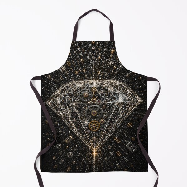 Item preview, Diamond Eternity Mosaic Edition | Luxury Framed 3D Mechanical Diamond Artwork designed and sold by JcAbstractArt.