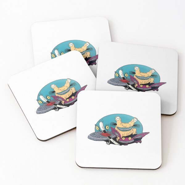 Item preview, Aaahh Real Monsters Retro Cartoon Trio Fan Art designed and sold by Moonpaw-Whimsy.
