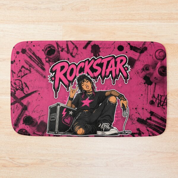Item preview, The rockstar: that girl who wants to conquer the world. designed and sold by ImagineThisOne.