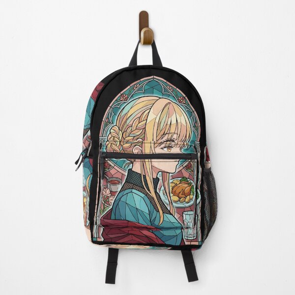 Item preview, Mahiru Shiina Angel Next Door Cozy Stained Glass Anime Girl designed and sold by mildaclairmo.