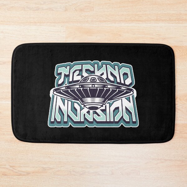 Item preview, TECHNO - UFO Tech Invasion  designed and sold by Discothreadz.