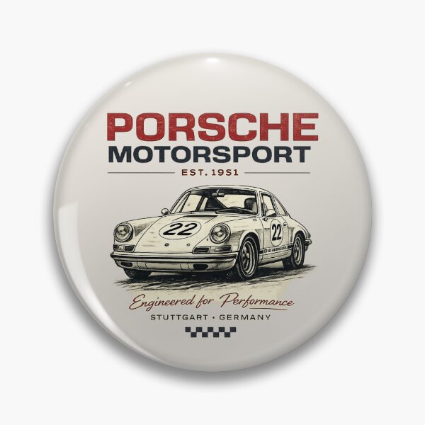 Item preview, Vintage Porsche 911 Motorsport Heritage Racing designed and sold by TopNotchDesigns.