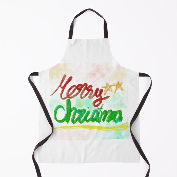 Item preview, Artistic Christmas Calligraphy with Gold Stars designed and sold by AjjimaJKM.