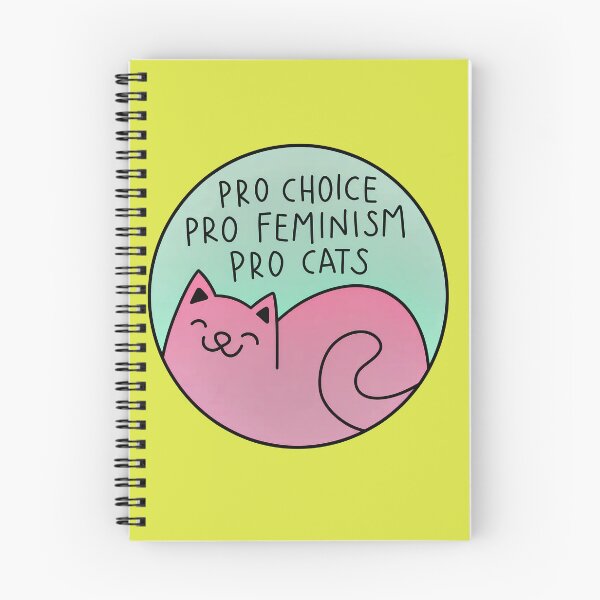 Item preview, pro elección pro feminismo pro gatos designed and sold by NoThoughtsCat.