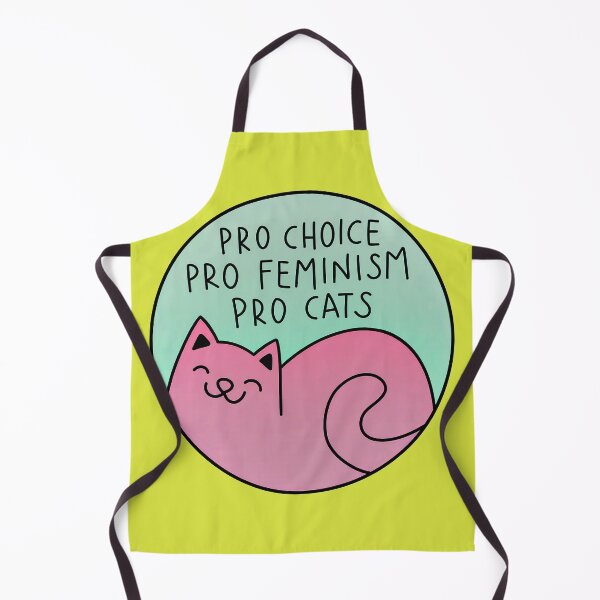 Item preview, pro choice pro feminism pro cats designed and sold by NoThoughtsCat.