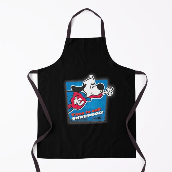 Item preview, Time To Call Underdog Flying Superhero Badge designed and sold by Moonpaw-Whimsy.