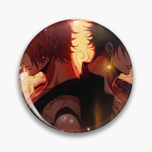 Item preview, Shanks One Piece Flame Duo Pirate Aura designed and sold by PMartistStudio.