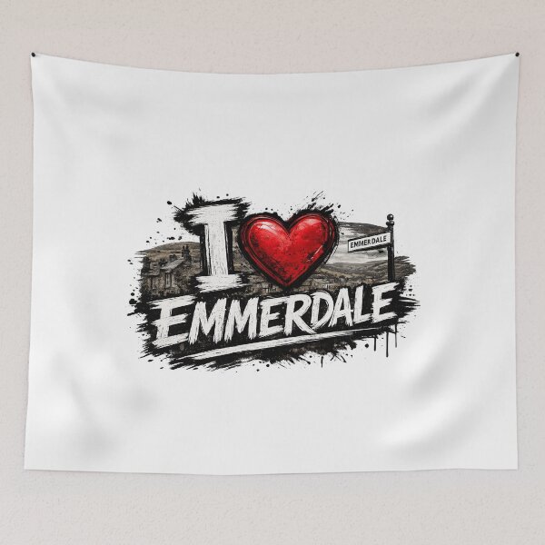 Item preview, I Love Emmerdale designed and sold by bohemianbrigade.