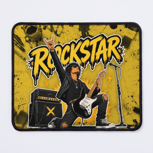 Item preview, The rockstar: that boy who wants to conquer the world. designed and sold by ImagineThisOne.