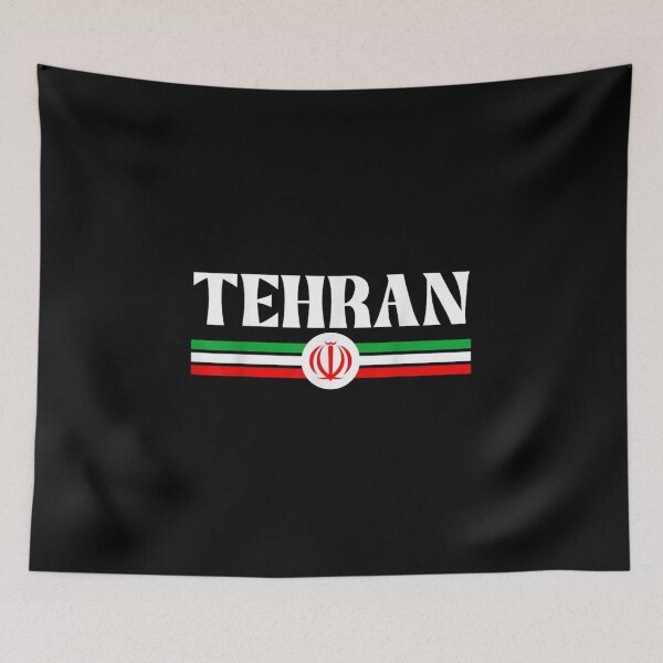 Item preview, Tehran Iran Flag Emblem designed and sold by goombi-creative.