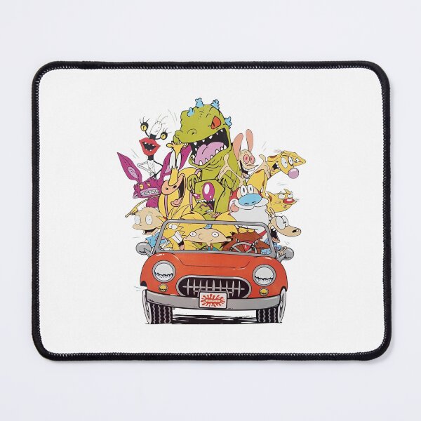 Item preview, 90s Nickelodeon Cartoons Road Trip Car Art designed and sold by Moonpaw-Whimsy.