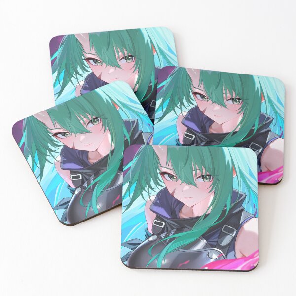 Item preview, Inia Sestina Muv Luv Alternative Neon Action Waifu Closeup designed and sold by PMartistStudio.
