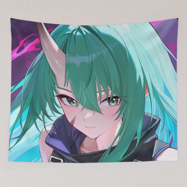 Item preview, Inia Sestina Muv Luv Alternative Neon Action Waifu Closeup designed and sold by PMartistStudio.