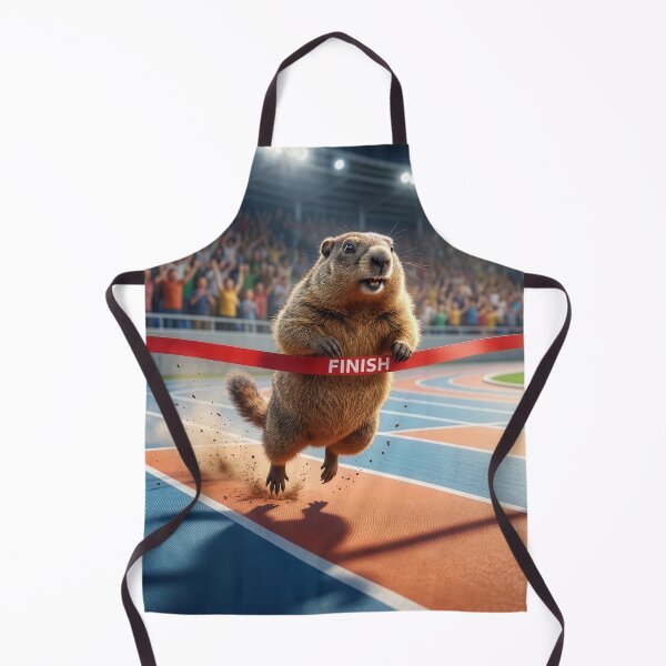 Item preview, Groundhog Is a Track and Field Hero designed and sold by Tridentulus.