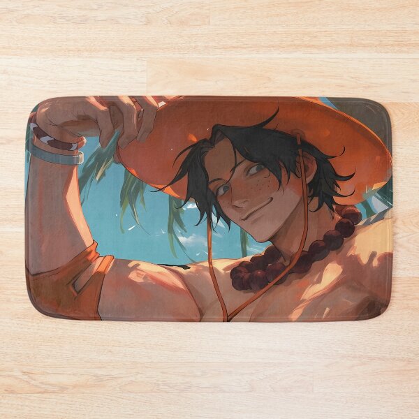 Item preview, Portgas D Ace One Piece Beach Hat Summer Calm designed and sold by PMartistStudio.