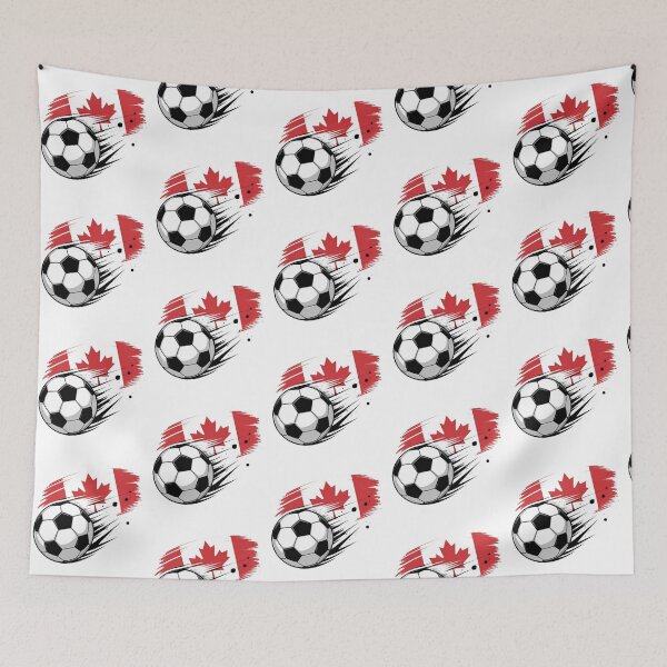 Item preview, Maple Leaf Soccer Ball Sports Lover Canada designed and sold by QuiteOrbit.
