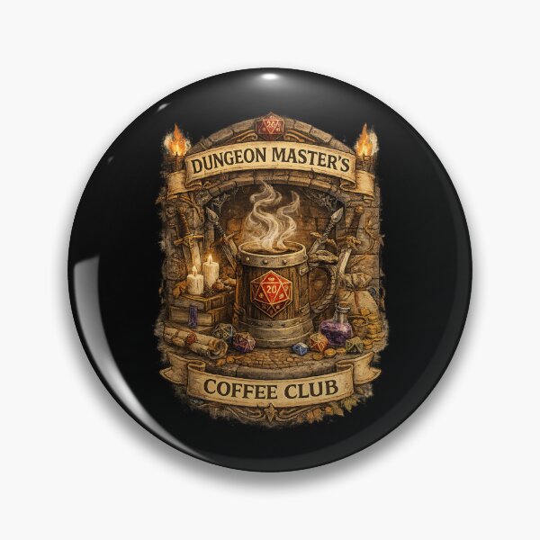 Item preview, Dungeon Master's Coffee Club | Fantasy RPG Coffee Lover Design | Tabletop Gaming Gift designed and sold by MrDev.