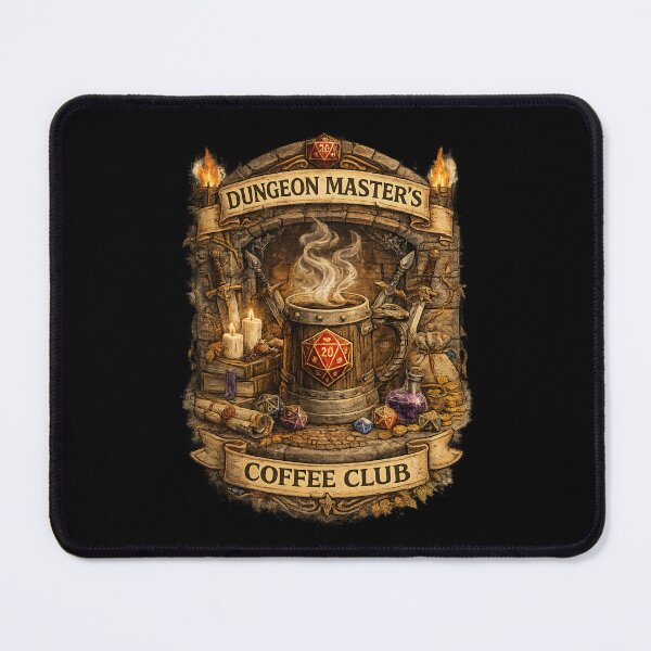 Item preview, Dungeon Master's Coffee Club | Fantasy RPG Coffee Lover Design | Tabletop Gaming Gift designed and sold by MrDev.