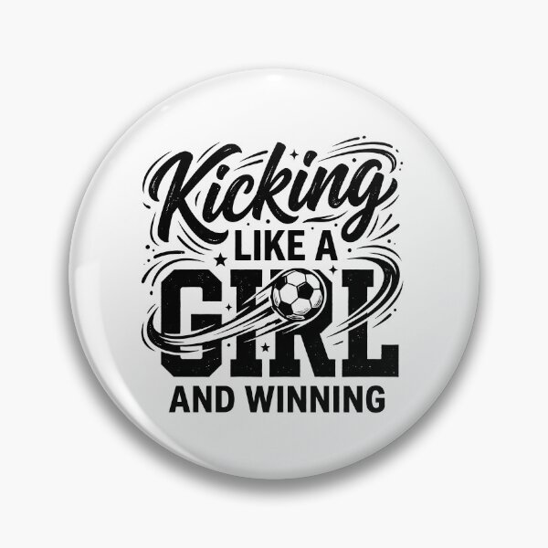Item preview, Kicking Like A Girl designed and sold by BrunoLinuxArt.