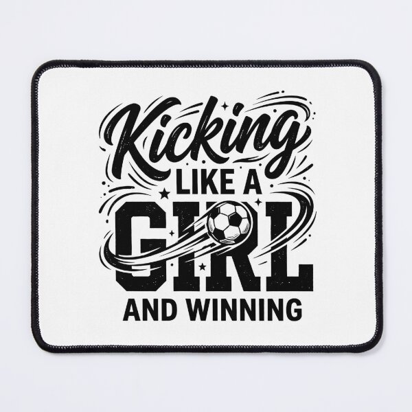 Item preview, Kicking Like A Girl designed and sold by BrunoLinuxArt.