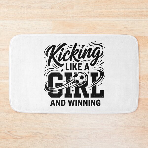 Item preview, Kicking Like A Girl designed and sold by BrunoLinuxArt.