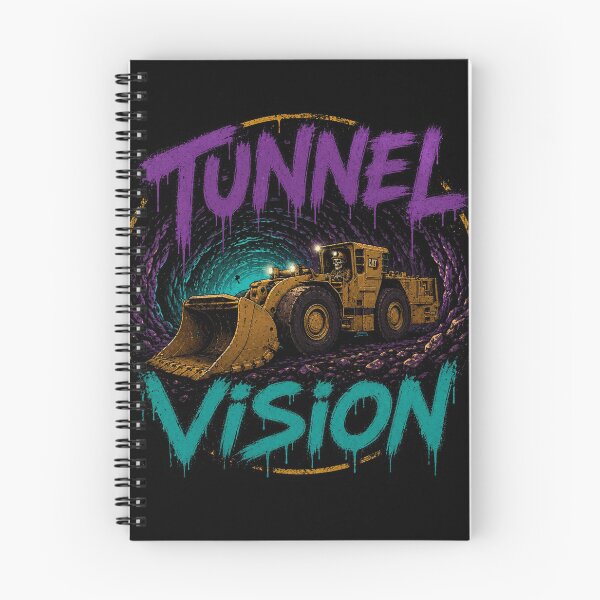 Item preview, Tunnel Vision Underground Loader Sticker designed and sold by StickyShaftDesigns.