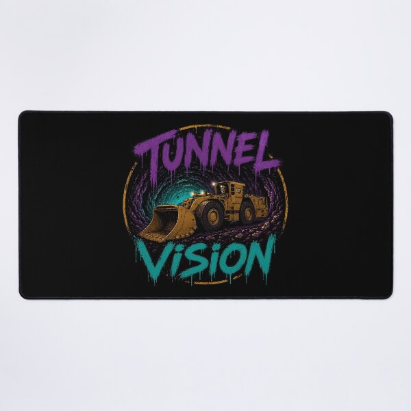 Item preview, Tunnel Vision Underground Loader Sticker designed and sold by StickyShaftDesigns.