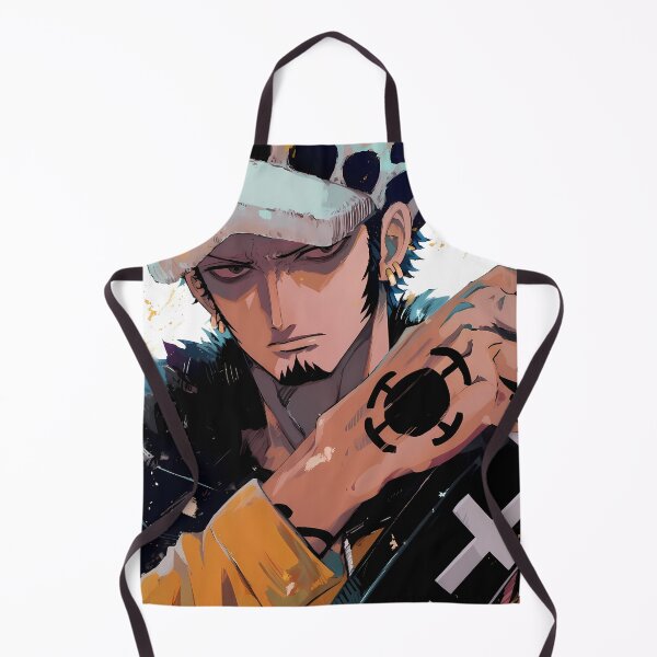 Item preview, Trafalgar Law One Piece Bold Yellow Coat Closeup designed and sold by PMartistStudio.