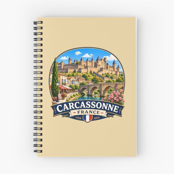 Item preview, Carcassonne, France - Medieval Citadel designed and sold by Myra365Art.