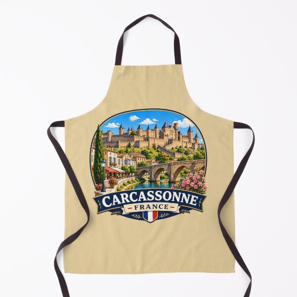 Item preview, Carcassonne, France - Medieval Citadel designed and sold by Myra365Art.