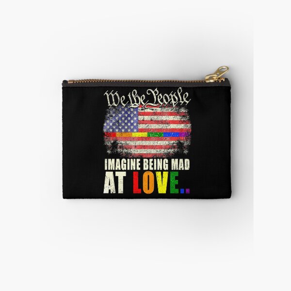 Item preview, Imagine Being Mad At Love Pride Rainbow Equality designed and sold by elongatedjazz.