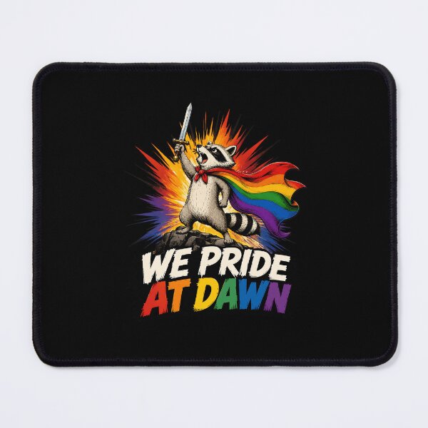 Item preview, We Pride At Dawn Funny Raccoon LGBT Support designed and sold by Randomera.