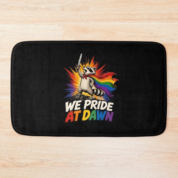 Item preview, We Pride At Dawn Funny Raccoon LGBT Support designed and sold by Randomera.