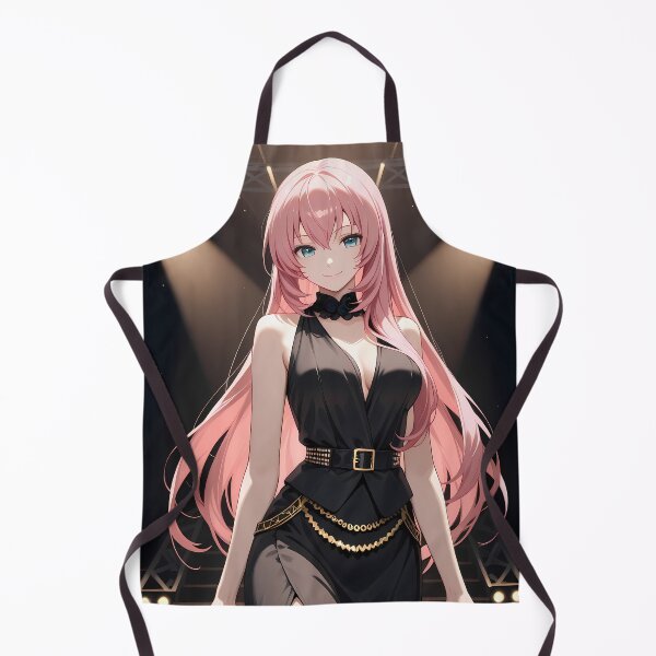 Item preview, Megurine Luka Vocaloid Black Dress Stage Elegance designed and sold by PMartistStudio.