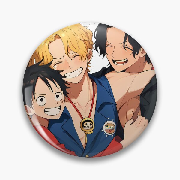 Item preview, Monkey D Luffy One Piece Heartfelt Crew Laugh designed and sold by PMartistStudio.