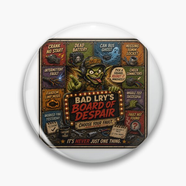 Item preview, BAD LRY - Board of Despair designed and sold by WrenchCorps.