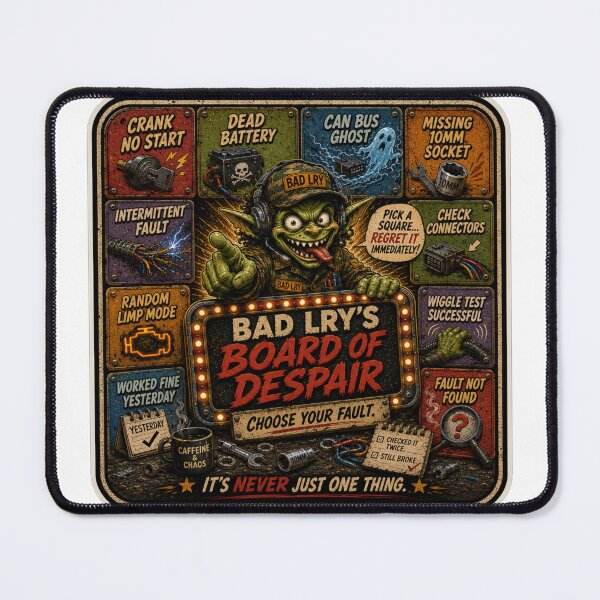 Item preview, BAD LRY - Board of Despair designed and sold by WrenchCorps.