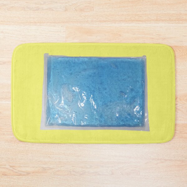 Item preview, Blue Gel Ice Pack Texture Aesthetic Fluid Bubble Pattern designed and sold by bvdesignart.