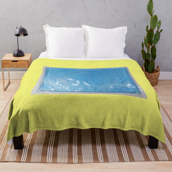 Item preview, Blue Gel Ice Pack Texture Aesthetic Fluid Bubble Pattern designed and sold by bvdesignart.