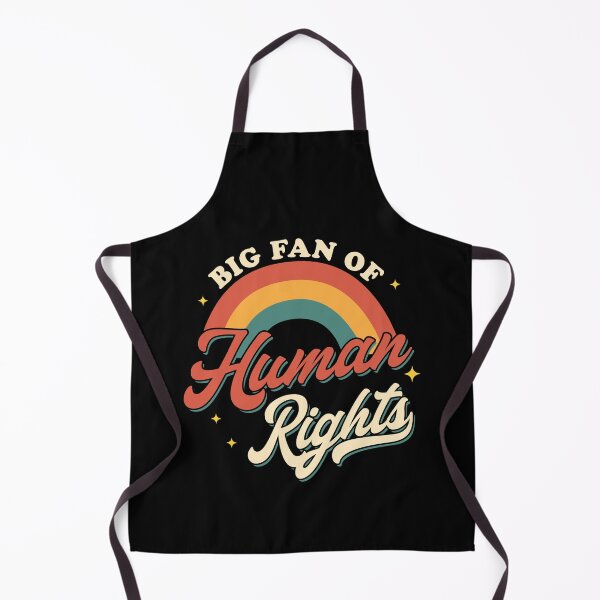 Item preview, Big Fan Of Human Rights Retro designed and sold by nosu-art-pod.