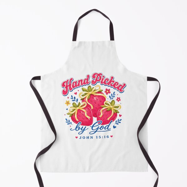 Item preview, Hand Picked By God Strawberry Bible Verse designed and sold by Randomera.