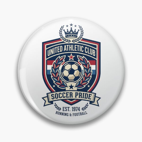 Item preview, World Cup 2026 Soccer Club Running Crest Vintage Athletic designed and sold by PictoVibe.