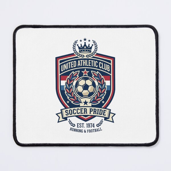Item preview, World Cup 2026 Soccer Club Running Crest Vintage Athletic designed and sold by PictoVibe.