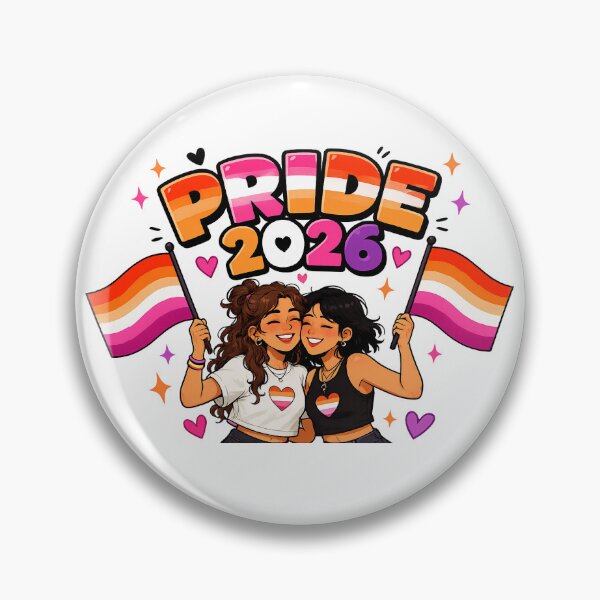 Artikelvorschau, Pride 2026 Lesbenflagge entworfen und verkauft von OakandAsh.