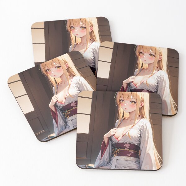 Item preview, Mahiru Shiina Angel Next Door Soft Kimono Evening designed and sold by PMartistStudio.