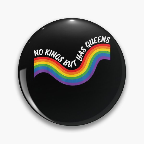 Item preview,  no kings but yas queens retro equality rainbow LGBTQ pride  designed and sold by mariazin.