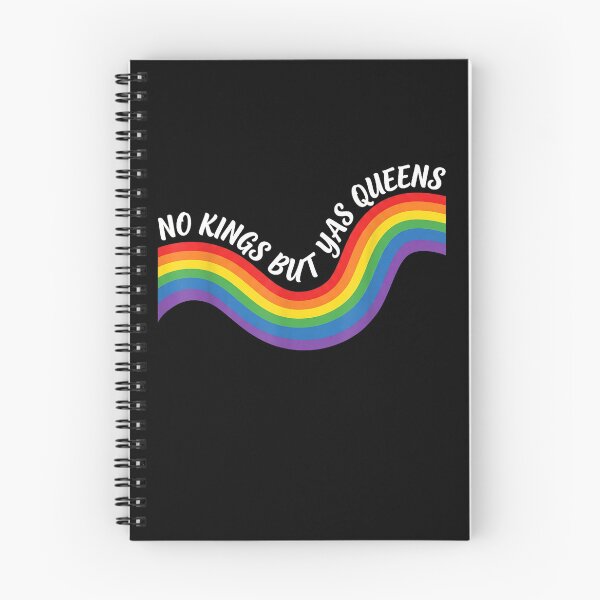 Item preview,  no kings but yas queens retro equality rainbow LGBTQ pride  designed and sold by mariazin.