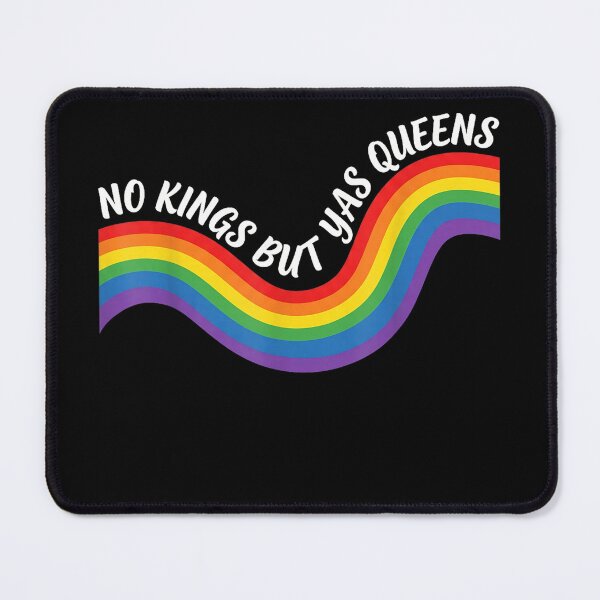 Item preview, no kings but yas queens retro equality rainbow LGBTQ pride designed and sold by mariazin.