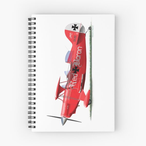 Item preview, PITTS S2-A SPECIAL VH-FFF RED BARON 2012 designed and sold by Grubby Fingers Aircraft Illustration.